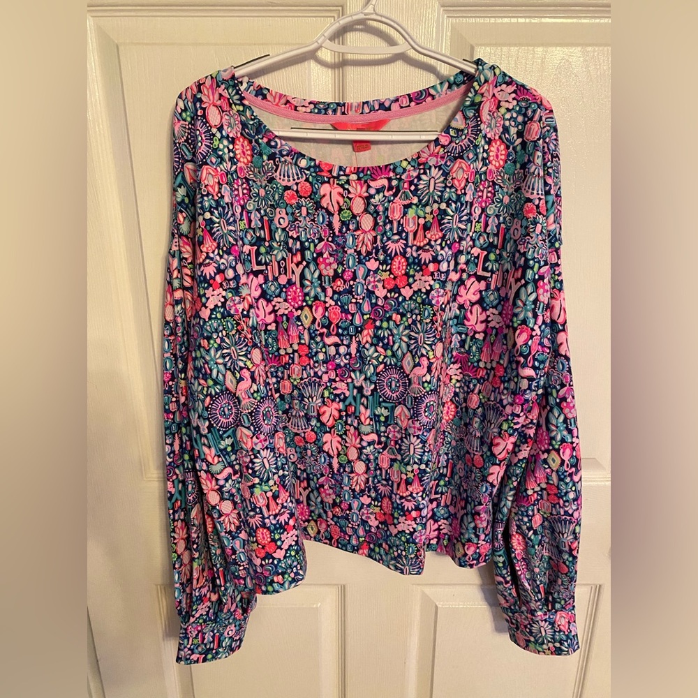NWT Lilly Pulitzer, Kamala Long sleeve sweatshirt.